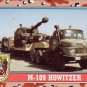 Desert Storm Topps 1991 Trading Card 2nd Series M109 Howitzer