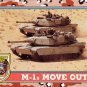 Desert Storm Topps 1991 Trading Card 2nd Series M1s Move Out