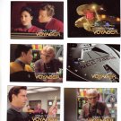 Star Trek Voyager Trading Cards 1995  Cards #1, 7, 8, 9, 10, 11