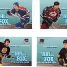 Trading Cards 95/96 SKYBOX Hockey 4 INSERTS NHL on FOX