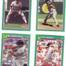 Boston Red Sox Baseball Trading Cards Lot of 4 Score 1991