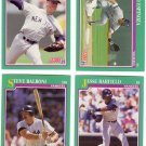New York Yankees Baseball Trading Cards Score 1991 Lot of 4