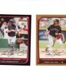 Baseball Trading Card Topps 2008 Ivan Rodriguez/Todd Helton