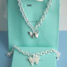 Bracelet and Necklace T&Co 925
