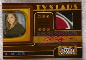 Jill-Michele Melean Donruss Americana Autograph Swatch #22 033/100