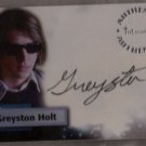 Greyston Holt Smallville Inkworks Autograph A-51