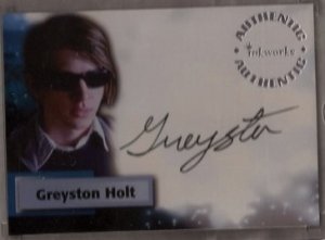 Greyston Holt Smallville Inkworks Autograph A-51