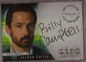 Billy Campbell 4400 Inkworks Autograph A-3