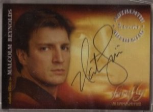 Nathan Fillion Firefly Inkworks Autograph A-1