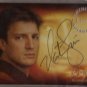 Nathan Fillion Firefly Inkworks Autograph A-1