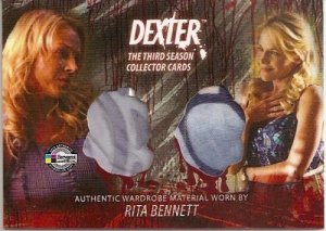 DEXTER THIRD SEASON RITA BENNETT DUEL COSTUME CARD D3-C6