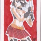 HACK/SLASH CASSIE SKETCH CARD IRMA AHMED 5FINITY