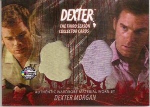 DEXTER THIRD SEASON DEXTER MORGAN DUEL COSTUME CARD D3-C3