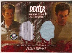 DEXTER THIRD SEASON DEXTER MORGAN DUEL COSTUME CARD D3-C4