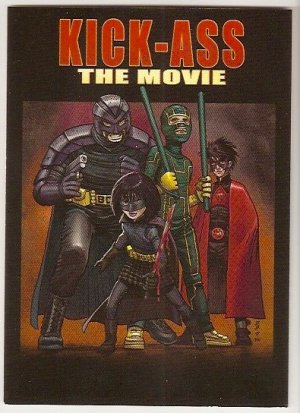 KICK-ASS THE MOVIE BASE SET + COSTUME CARD & WRAPPER