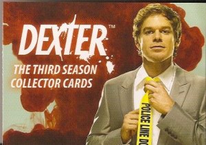 DEXTER SEASON 3 BASE SET OF 72 TRADING CARDS + WRAPPER