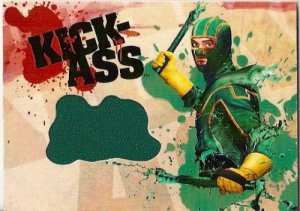 KICK-ASS THE MOVIE KICK-ASS COSTUME CARD AARON JOHNSON