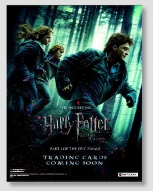 HARRY POTTER DEATHLY HALLOWS TRADING CARDS PACK