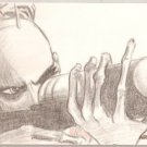 CLONE WARS WIDEVISION CAROLYN EDWARDS HOBBY SKETCH CARD