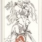 RED SONJA 35TH ANN PABLOS MARCOS SKETCH CARD 86/150