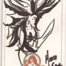 RED SONJA 35TH ANNIV MARA ROSE SKETCH CARD 2/2