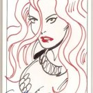 RED SONJA PREMIERE GORDON PURCELL SKETCH CARD