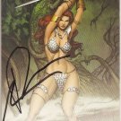 RED SONJA 35TH ANNIVERSARY ROBERT RODRIGUEZ AUTOGRAPH