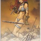 RED SONJA 35TH ANNIVERSARY STAN LEE AUTOGRAPH CARD