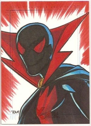 X-MEN ARCHIVES NEMESIS SKETCH CARD RICH MOLINELLI