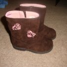 Girls Brown Suede Boots Toddler Girl size 6