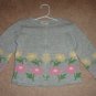 Girls Gray Cardigan 24mos