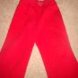 Girls Red yoga pants 24mos