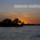 Sunset on the lake