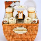 Home Radiance Candle Gift Basket ~ Nantucket Egg Nog