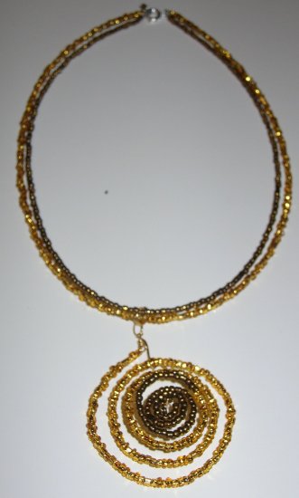 Glittering Gold necklace