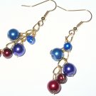 Glass Pearl bead earrings