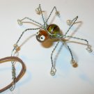 Daddy long legs spider charm necklace