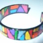 Zulu Style handpainted bracelet