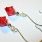 Tree on Fire on silver necklace chain