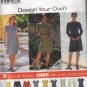 7243 Simplicity Design Your Own Dresses Size K
