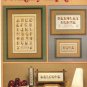 1985 Leisure Arts Country Alphabet Leaflet # 344