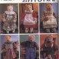7649 Simplicity Abbie's Jiffy 6 Pack Stuffed Bear and Clothes