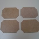 Signs-Tags-Small x 6-MDF-Ready to Paint-Unfinished-3 1/4" x 2 5/16" x 1/8" (83mm x 59mm x 3mm)
