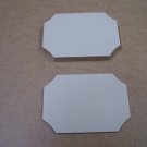 Signs / Tags Miniture Double Sided x 6-MDF-3 1/4" x 2 5/16" x 1/8" thick  ( 83mm x 59mm x 3mm )