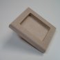Picture Frame Recessed / Dish Recessed-Rectangler-MDF-Unfinished-6" x 5" x 1" (152mm x 127mm x 25mm)