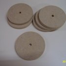 Wooden Discs / Wooden Wheels / Wheels For Model - 2 15/16" x 3/8"  ( 74mm x 9mm )