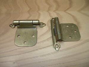 Amerock Cabinet Hinges/Burnished Brass Finish/Genuine Amerock Hinges