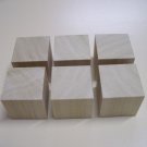 1 1/2" Wood Cubes/Blocks/Poplar Wood/1 1/2" x 1 1/2" x 1 1/2" (38mm x 38mm x 38mm)