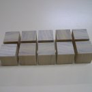 Wood Cubes/Blocks/Poplar Wood/1" x 1" x 1" (25mm x 25mm x 25mm)
