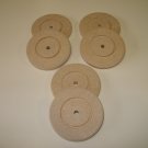 Wooden Discs / Wooden Wheels / Wheels For Model - 2 15/16" x 3/8"  ( 74mm x 9mm )
